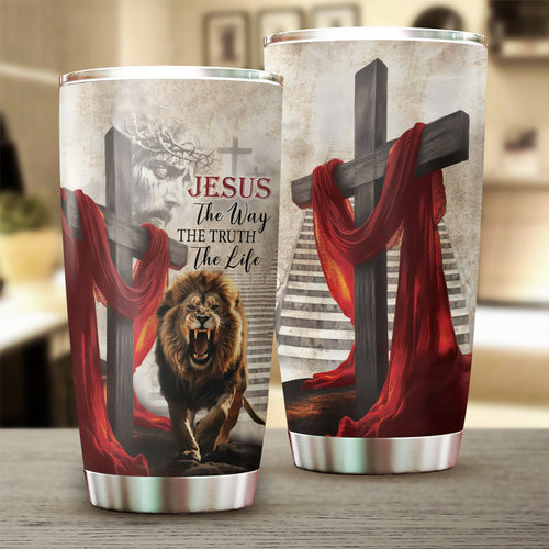 Resurrection Lion of Judah Christian Tumbler Cup – TANTN16185