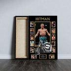Ricky Hatton Rectangle Canvas With Inner Frame – TANTN16232