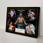 Ricky Hatton Rectangle Canvas With Inner Frame – HOATT13239