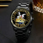 Rocky 50th Anniversary Black Stainless Steel Watch – HOATT15590