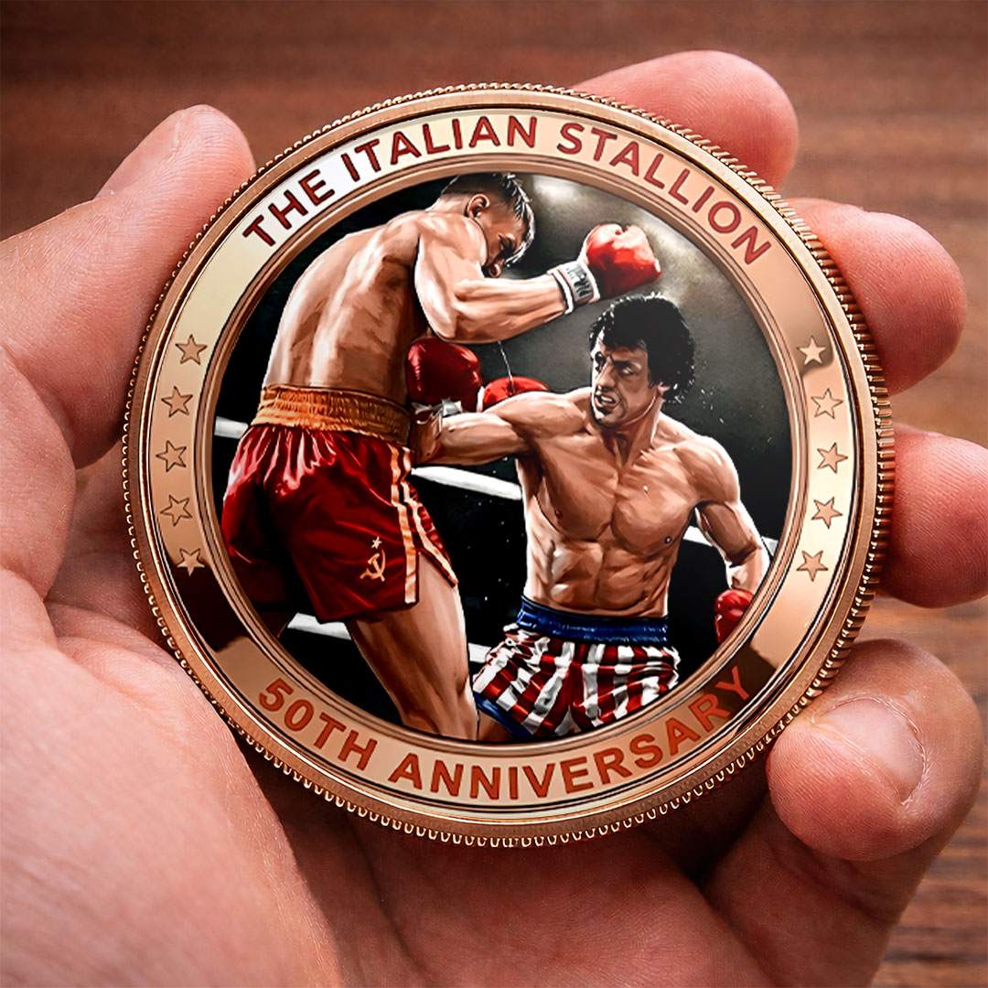 Rocky 50th Anniversary Commemorative Coin – HOATT17817