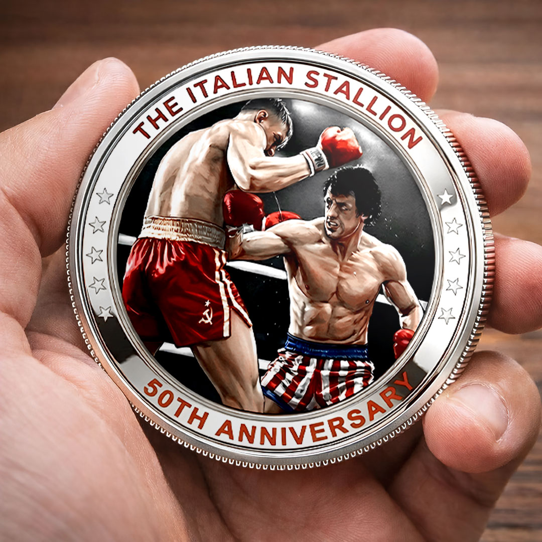 Rocky 50th Anniversary Commemorative Coin – HOATT17817
