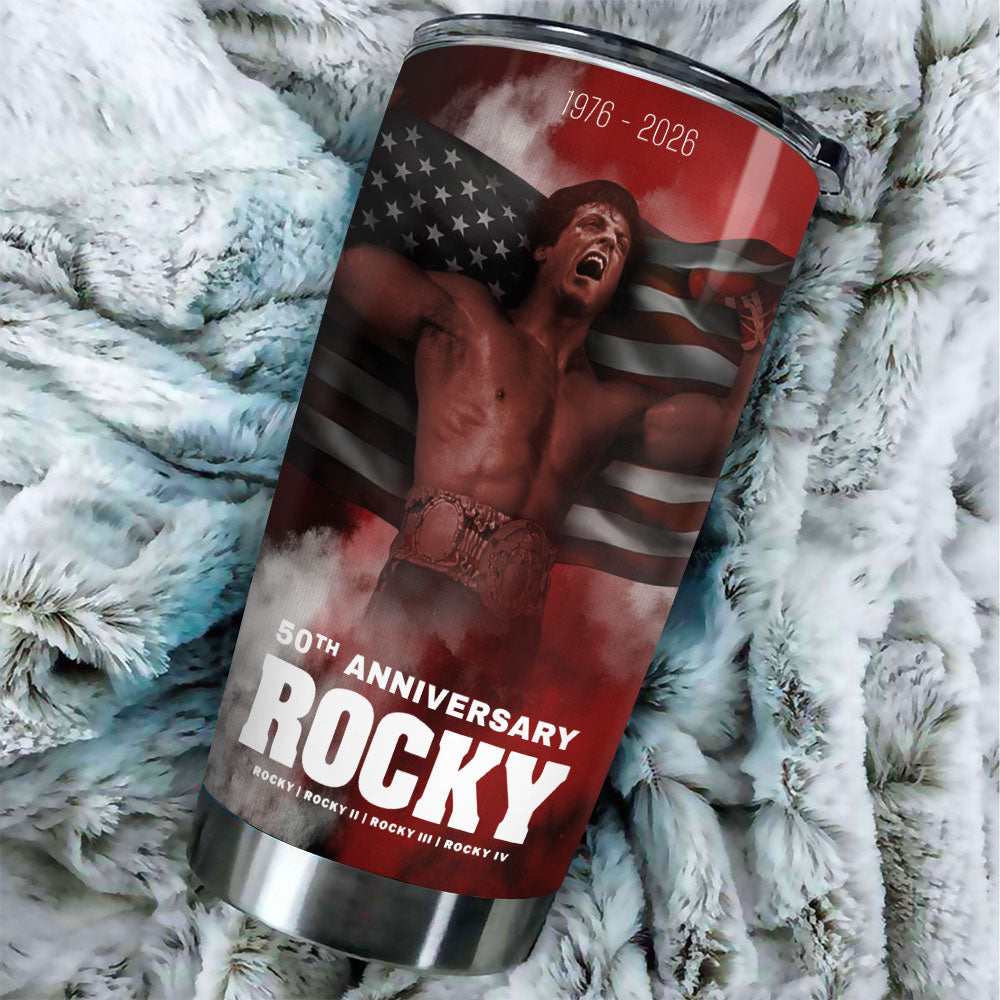 Rocky Balboa 50th Anniversary Tumbler Cup – TMTHU3158