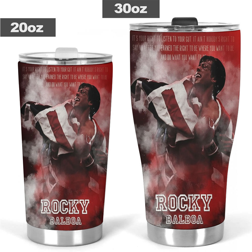 Rocky Balboa 50th Anniversary Tumbler Cup – TMTHU3158