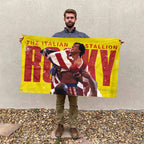 Rocky 3D Double-side House Flag – HOATT15512