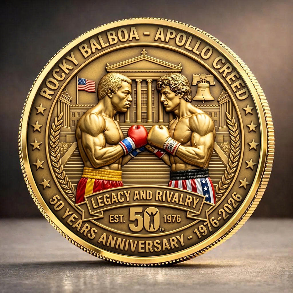 Rocky 50th Anniversary Commemorative Coin – TANTN24944