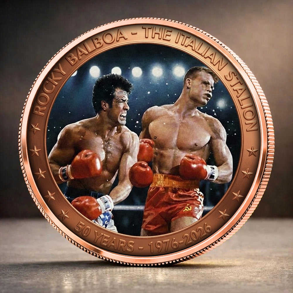 Rocky 50th Anniversary Commemorative Coin – TANTN22750