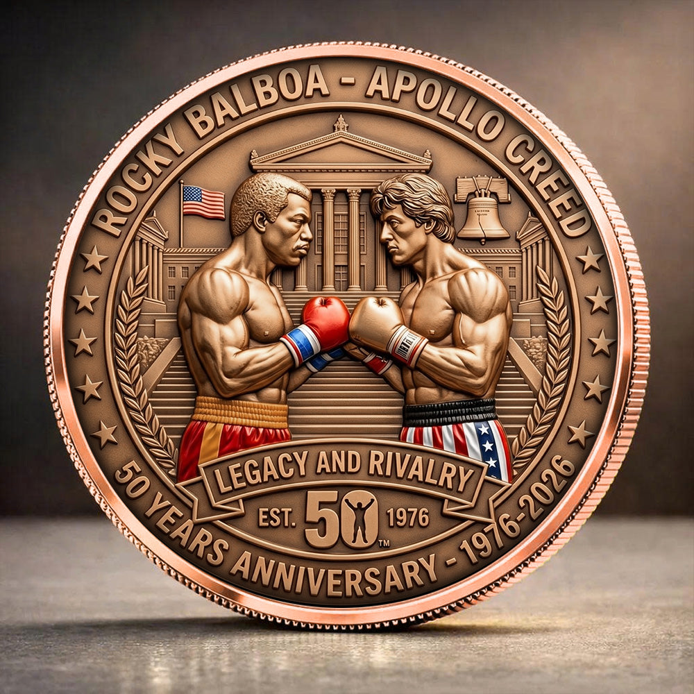 Rocky 50th Anniversary Commemorative Coin – TANTN24944