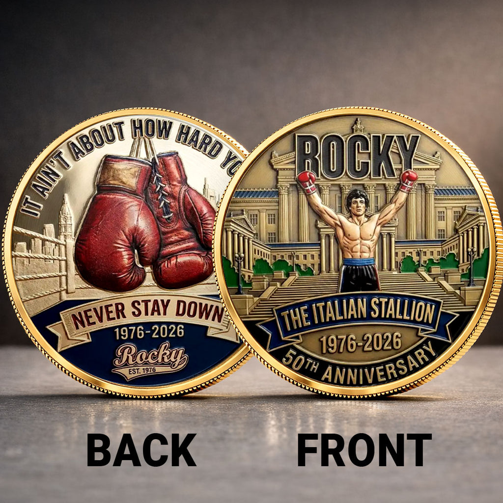 Rocky 50th Anniversary Commemorative Coin – TANTN22748