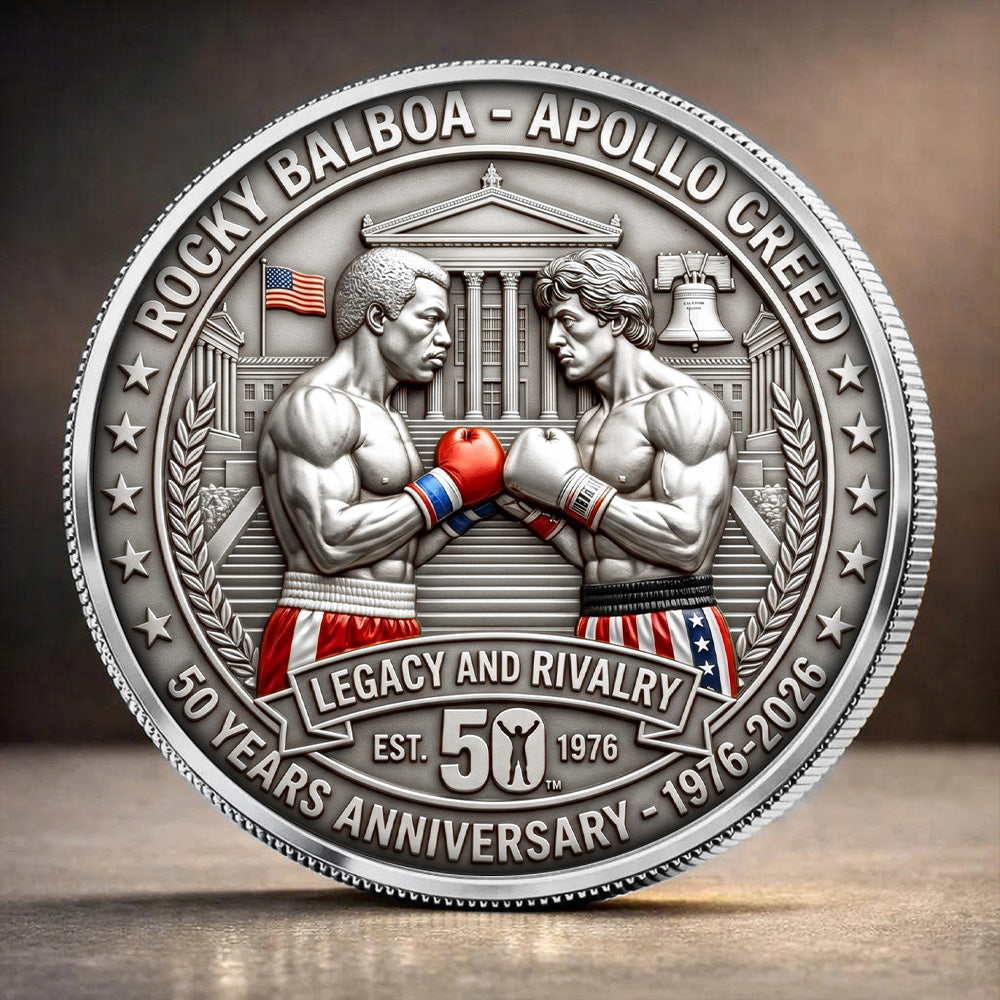 Rocky 50th Anniversary Commemorative Coin – TANTN24944
