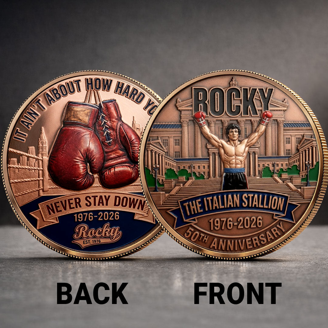Rocky 50th Anniversary Commemorative Coin – TANTN22748