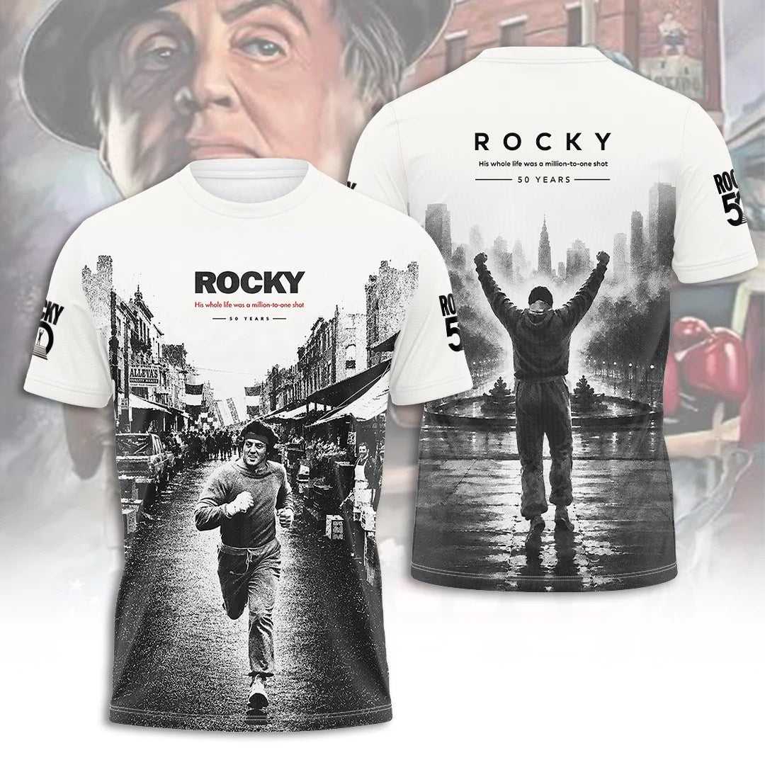 Rocky 50th Anniversary 3D Apparel – TANTN25076
