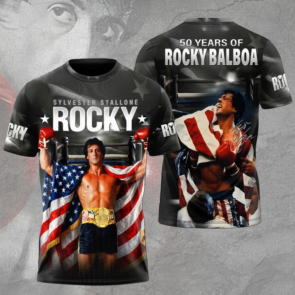 Rocky 50th Anniversary 3D Apparel – HOATT15828