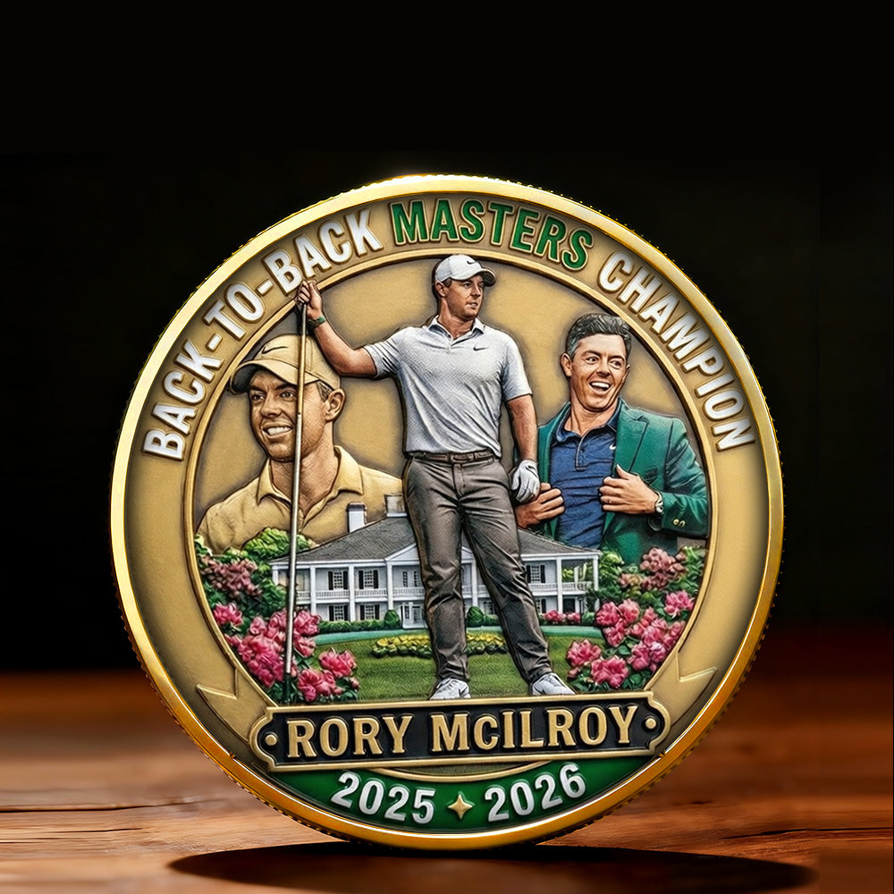 Masters Tournament x Rory McIlroy 2026 Champion Commemorative Coin – TMTHU5105