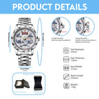 Rush Alloy Luxury Quartz Watch – TANTN24473