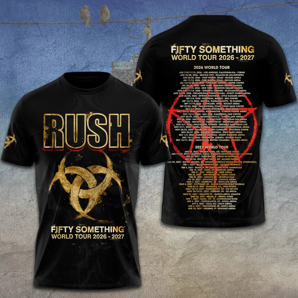 Rush Band 2026 – 2027 World Tour 3D Apparel – GNE8274