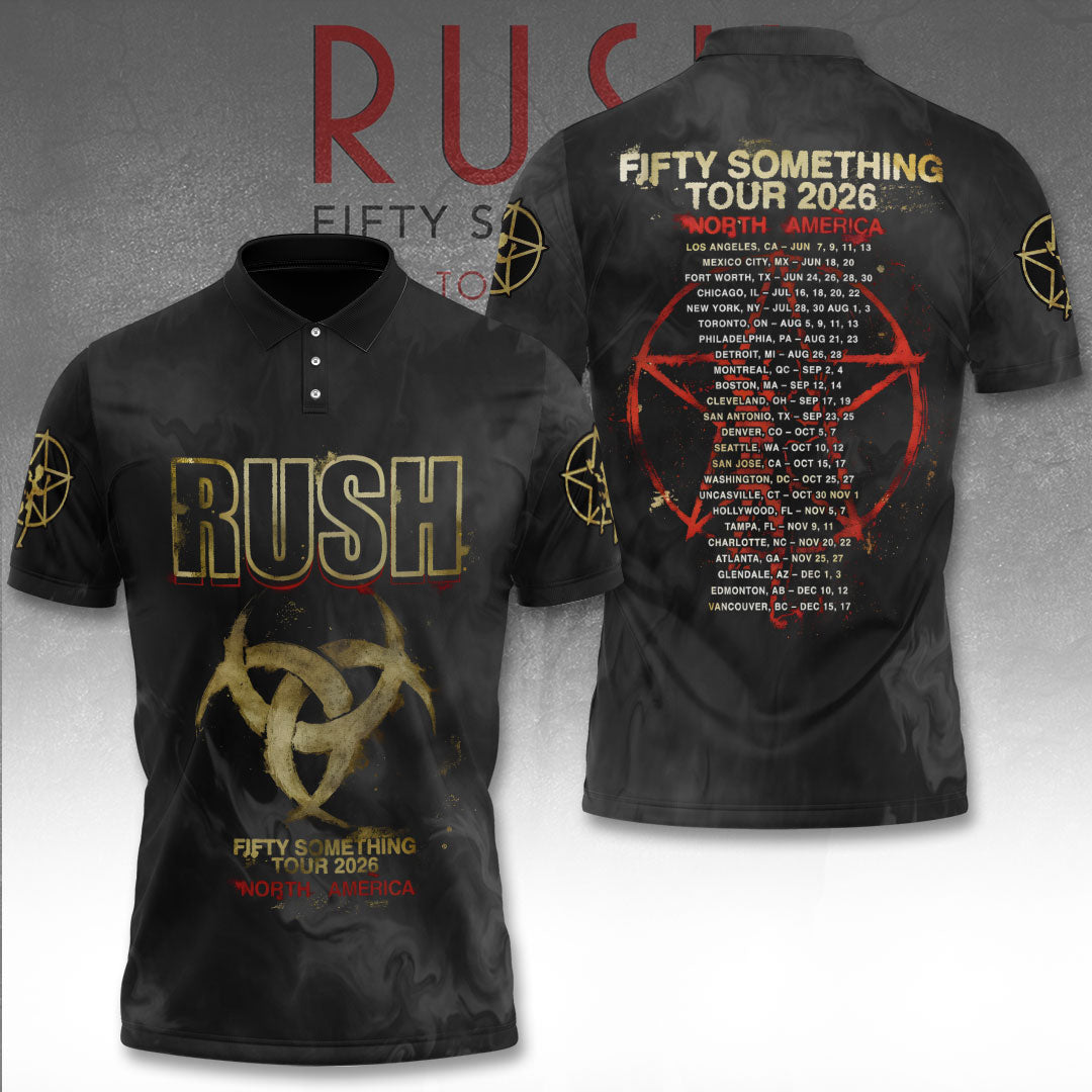 Rush Fifty Something Tour 2026 3D Apparel – TANTN23523