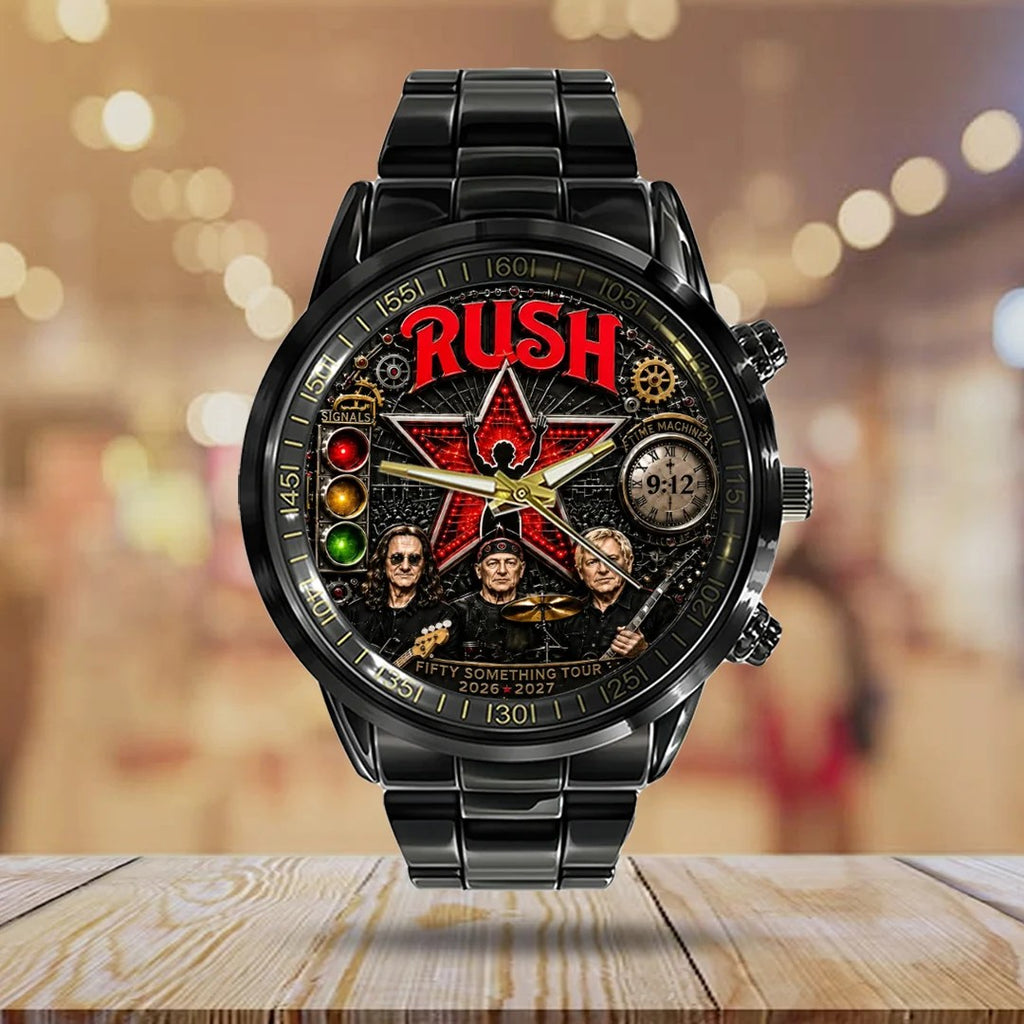 Rush Black Stainless Steel Watch – TANTN25418