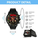 Rush Black Stainless Steel Watch – TANTN25418