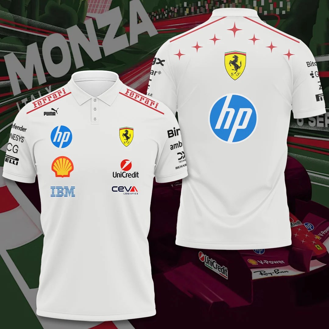Scuderia Ferrari Monza Grand Prix 2026 3D Apparel – TANTN25296