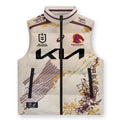 Brisbane Broncos Premiers 2025 3D Sleeveless Down Jacket – TMTHU1634