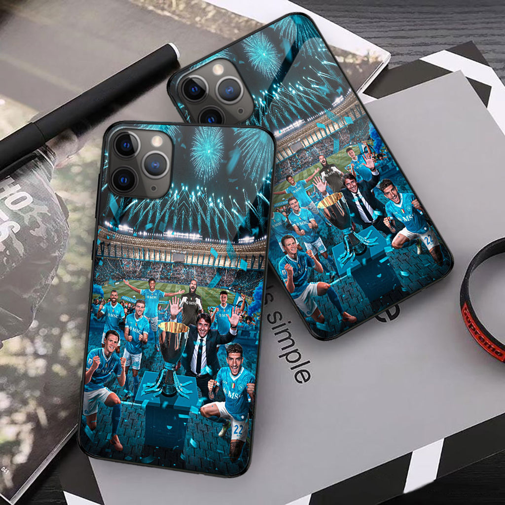 S.S.C. Napoli 2025 Italian Super Cup Champions Phone Case – MAITM14192