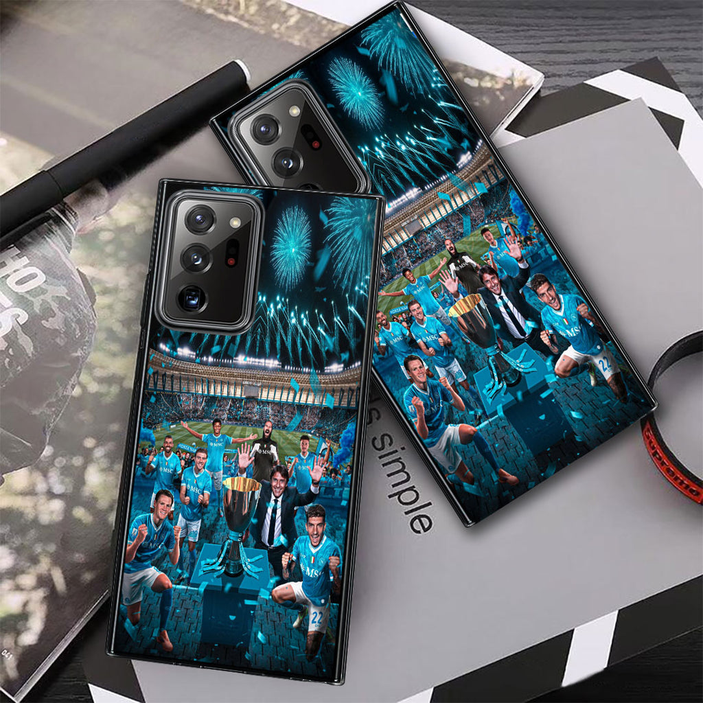 S.S.C. Napoli 2025 Italian Super Cup Champions Phone Case – MAITM14192