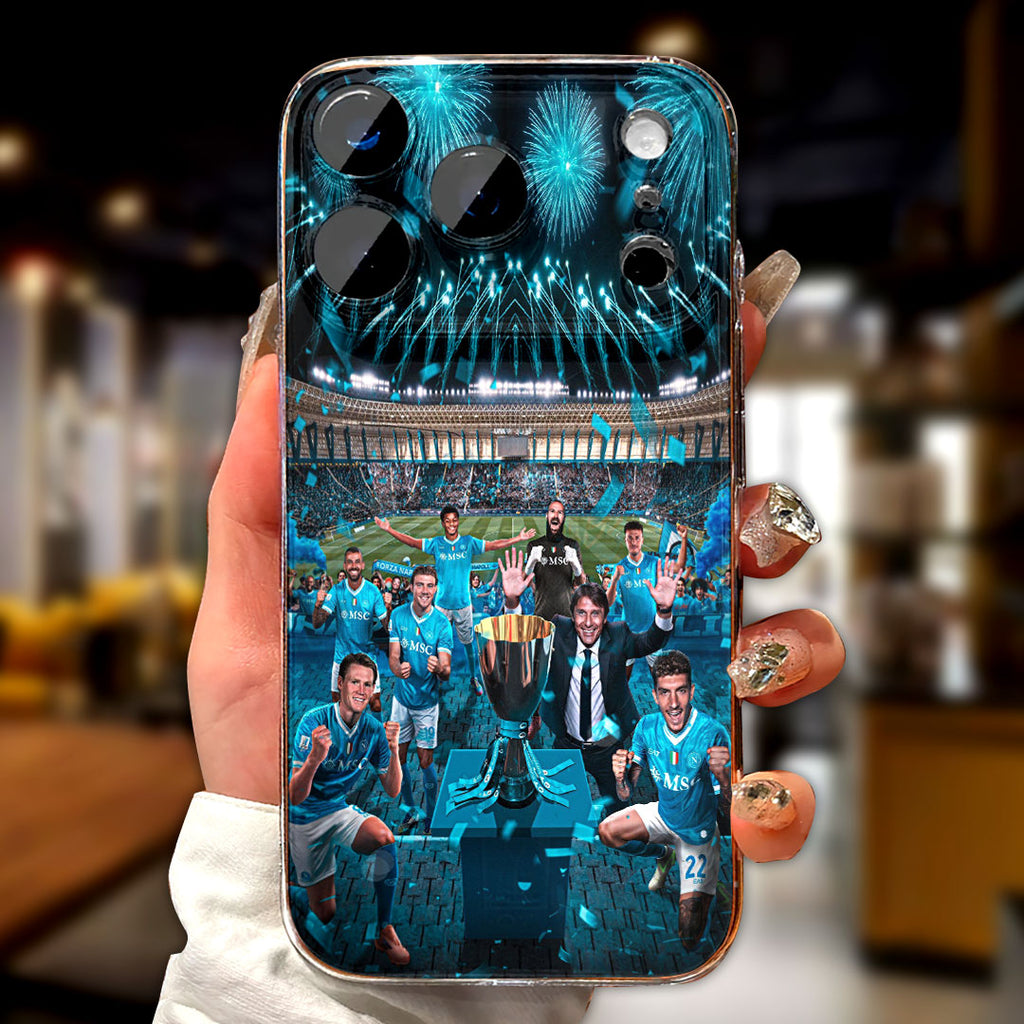 S.S.C. Napoli 2025 Italian Super Cup Champions Phone Case – MAITM14192