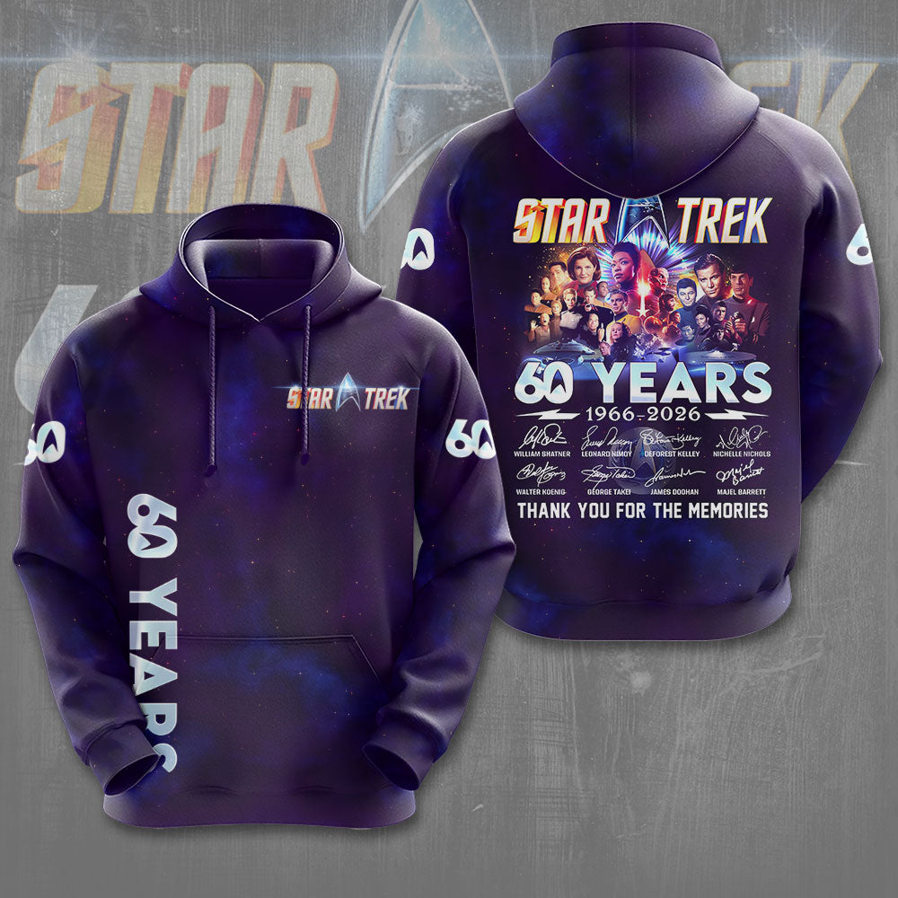 Star Trek 60th Anniversary 3D Apparel – TMTHU1672