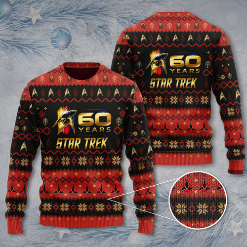 Star Trek 60th Anniversary Ugly Sweater – TMTHU1519