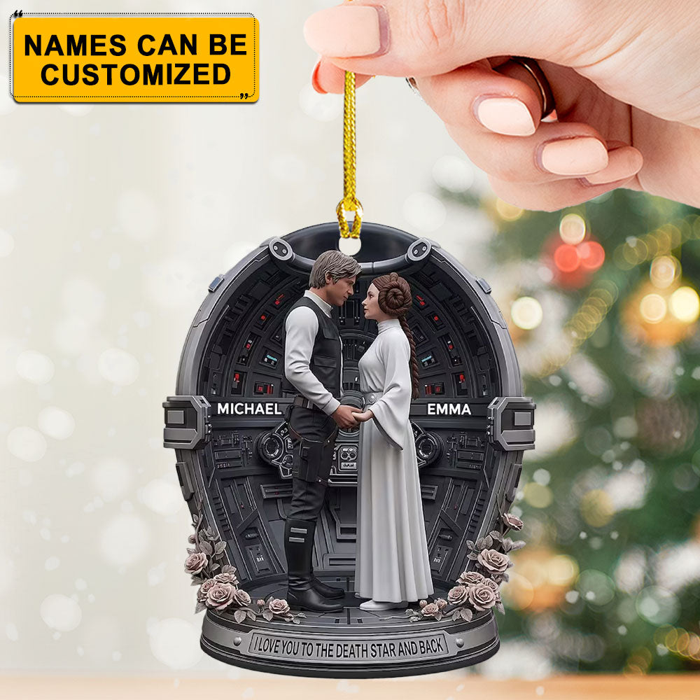 Personalized Star Wars Custom Shape 2-sided Acrylic Ornament – TMTHU1558