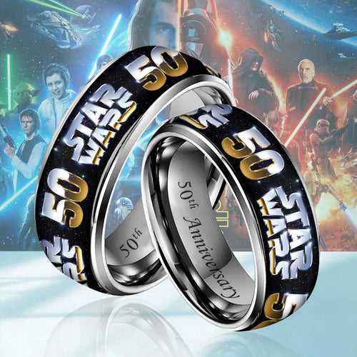 Star Wars 50 Years Anniversary 2027 Custom Alloy Ring – TMTHU704