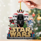 Star Wars x Christmas Custom Shape 2-sided Acrylic Ornament – TMTHU1439