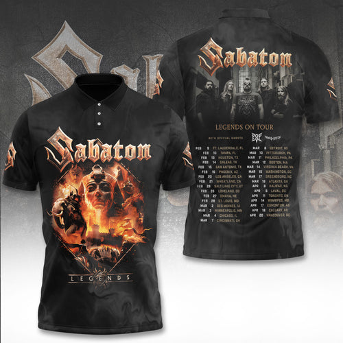 Sabaton 2026 North American Tour 3D Apparel – TANTN19955