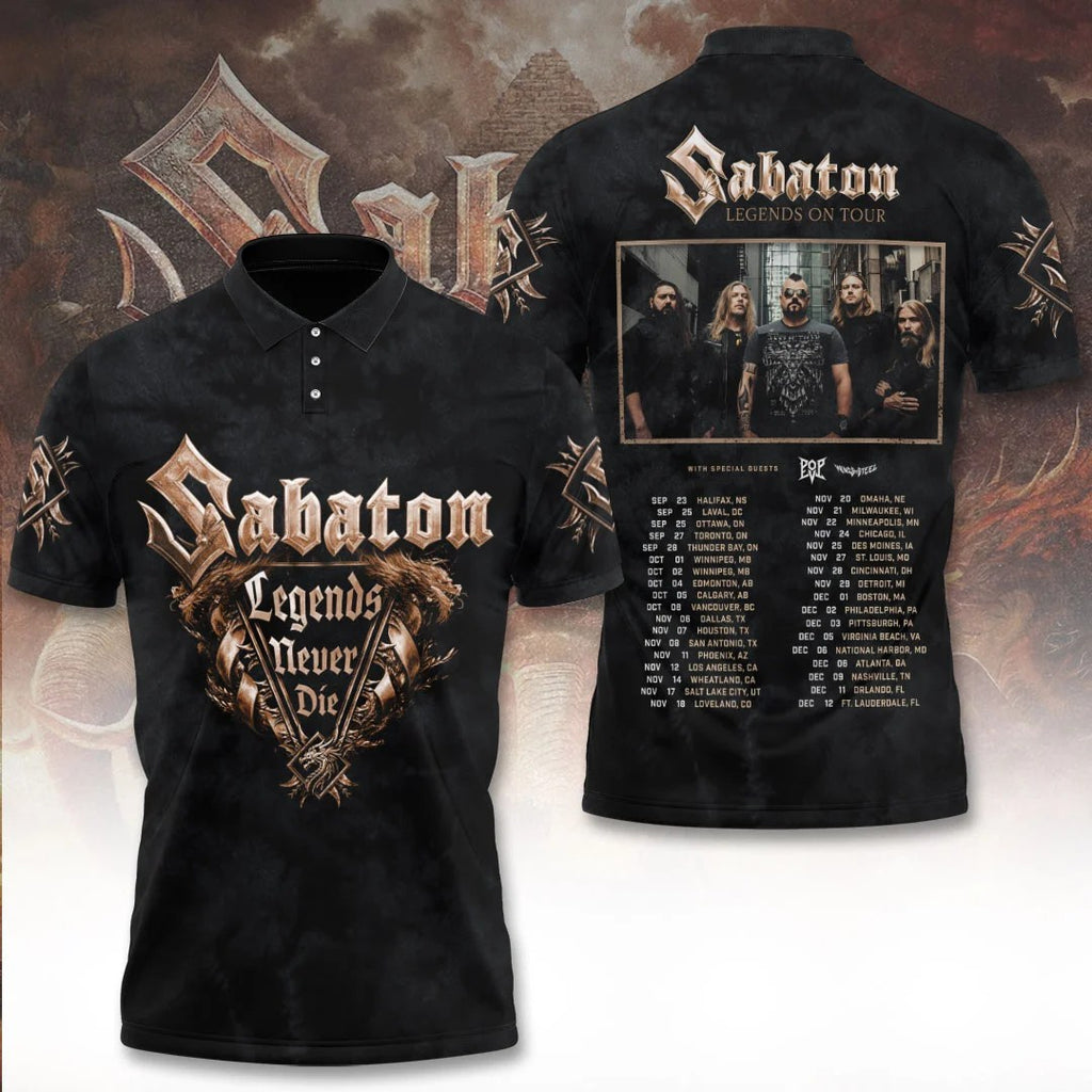 Sabaton Tour 2026 3D Apparel – TANTN25437