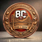 San Francisco 49ers 80th Anniversary Commemorative Coin – TANTN25585