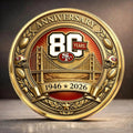 San Francisco 49ers 80th Anniversary Commemorative Coin – TANTN25585