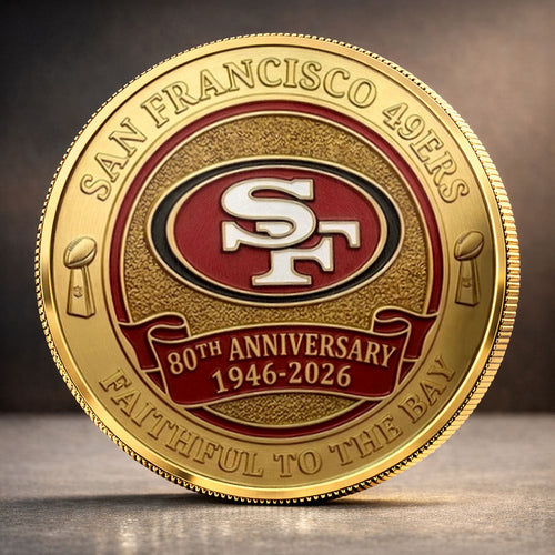 San Francisco 49ers 80th Anniversary Commemorative Coin – MAITM15121