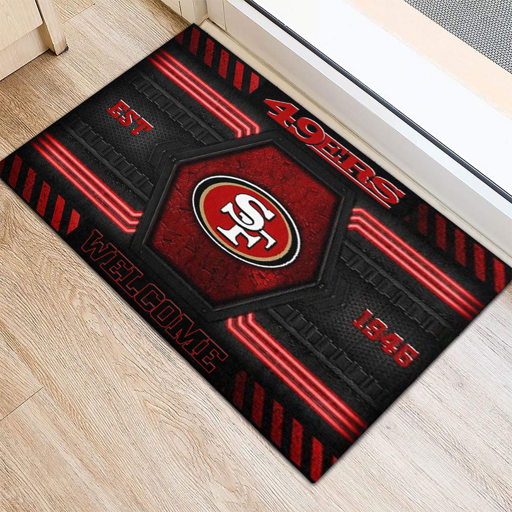 San Francisco 49ers Custom Doormat – MAITM13178