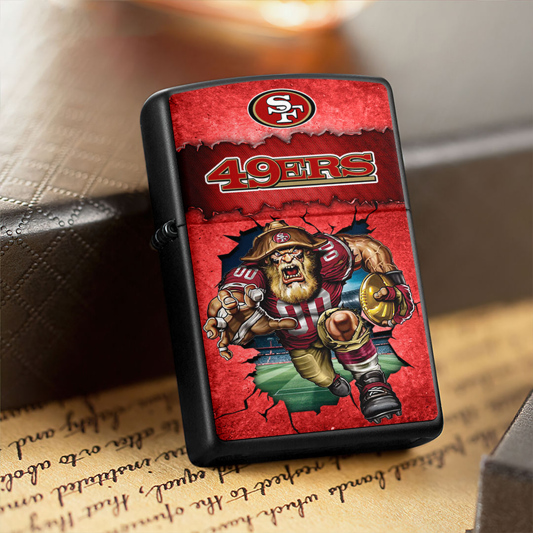 San Francisco 49ers Zippo Lighter Case (No Insert) – HOATT13337