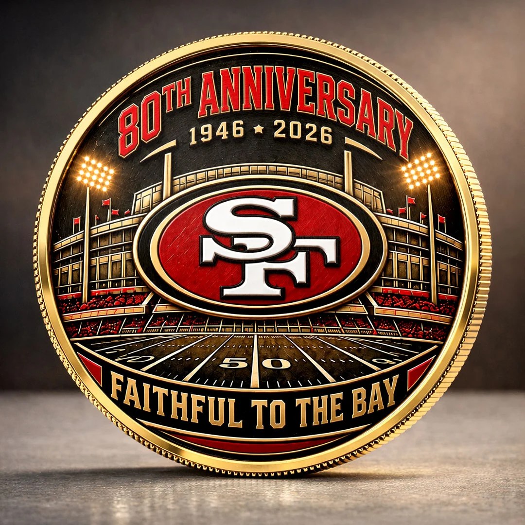 San Francisco 49ers 80th Anniversary Commemorative Coin – MAITM15426