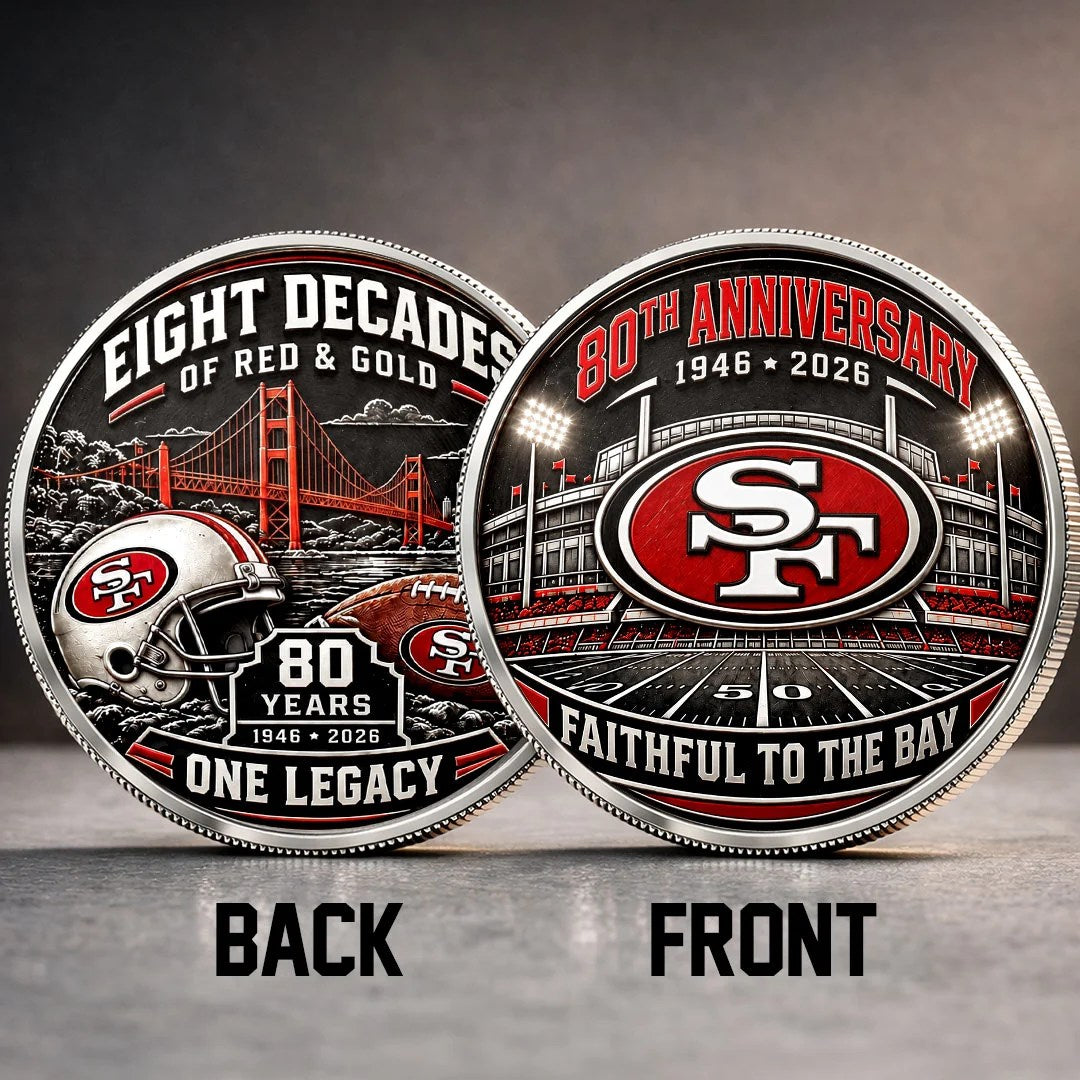 San Francisco 49ers 80th Anniversary Commemorative Coin – MAITM15426