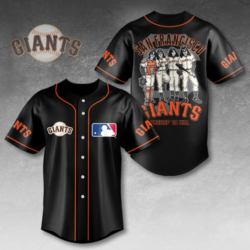San Francisco Giants x KISS Baseball Jersey – HOATT13422