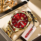 San Francisco 49ers x Rolex Alloy Luxury Quartz Watch – MAITM13409