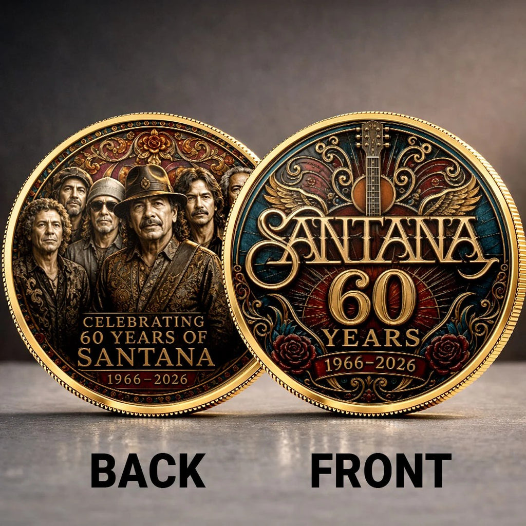 Santana 60th Anniversary Commemorative Coin – TANTN25028