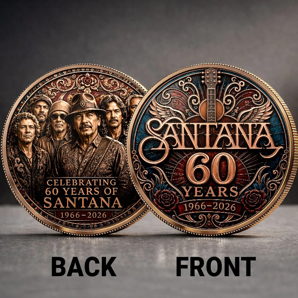 Santana 60th Anniversary Commemorative Coin – TANTN25028