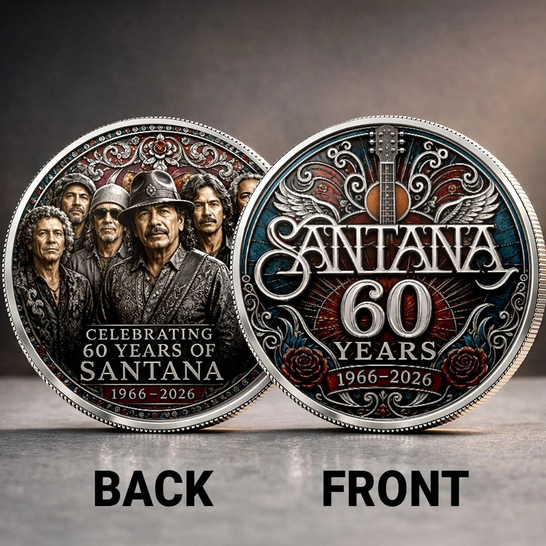 Santana 60th Anniversary Commemorative Coin – TANTN25028