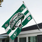 Saskatchewan Roughriders 2025 Grey Cup Champions 3D Double-side House Flag – MAITM13856