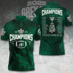 Saskatchewan Roughriders 2025 Grey Cup Champions 3D Apparel – TANTN18825