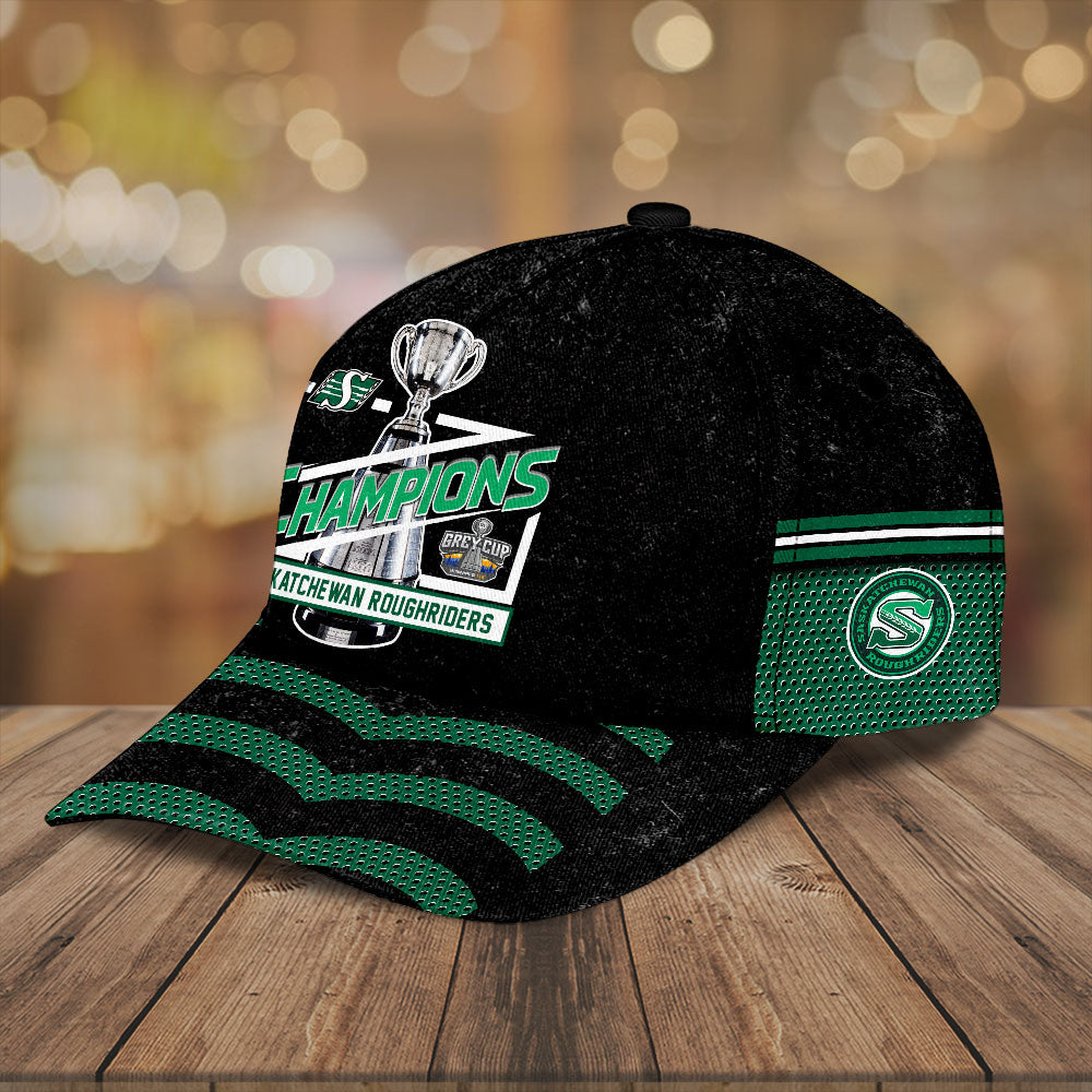 Saskatchewan Roughriders 2025 Grey Cup Champions Classic Cap – HOATT14736